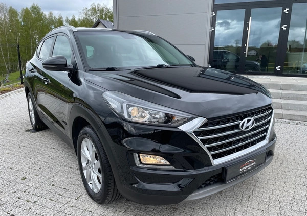 Hyundai Tucson cena 79900 przebieg: 154222, rok produkcji 2019 z Śmigiel małe 667